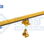 Electric single-girder grab crane