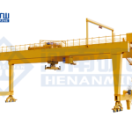 Rail-mounted container gantry crane